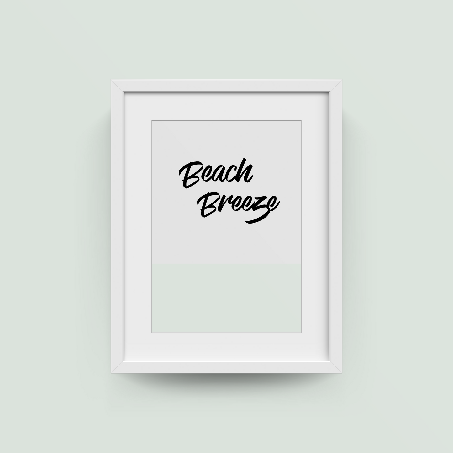 Beach Breeze - No.03 - Frisches Pastellgrün