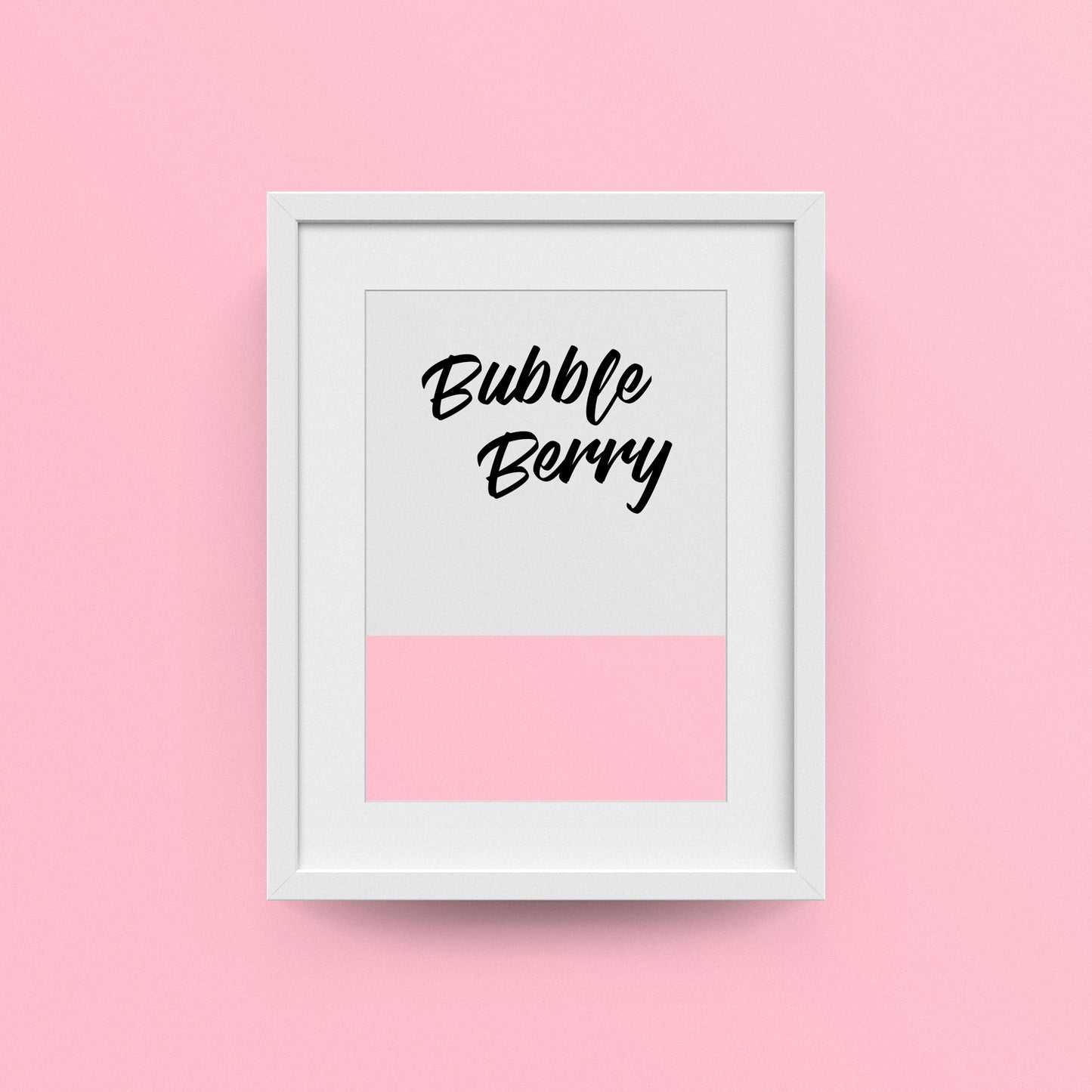 Bubble Berry - No.08 - Verspieltes Rosa