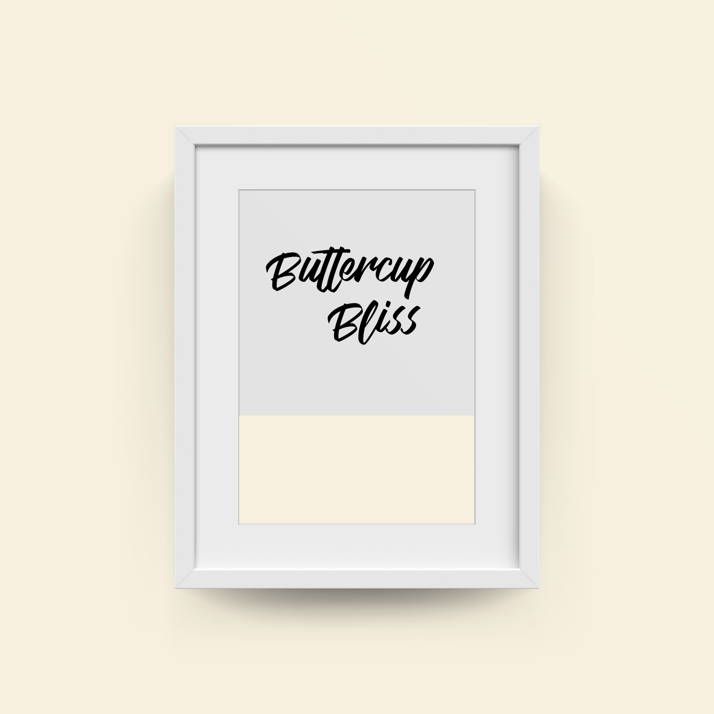 Buttercup Bliss - No.09 - Entspannendes Gelb
