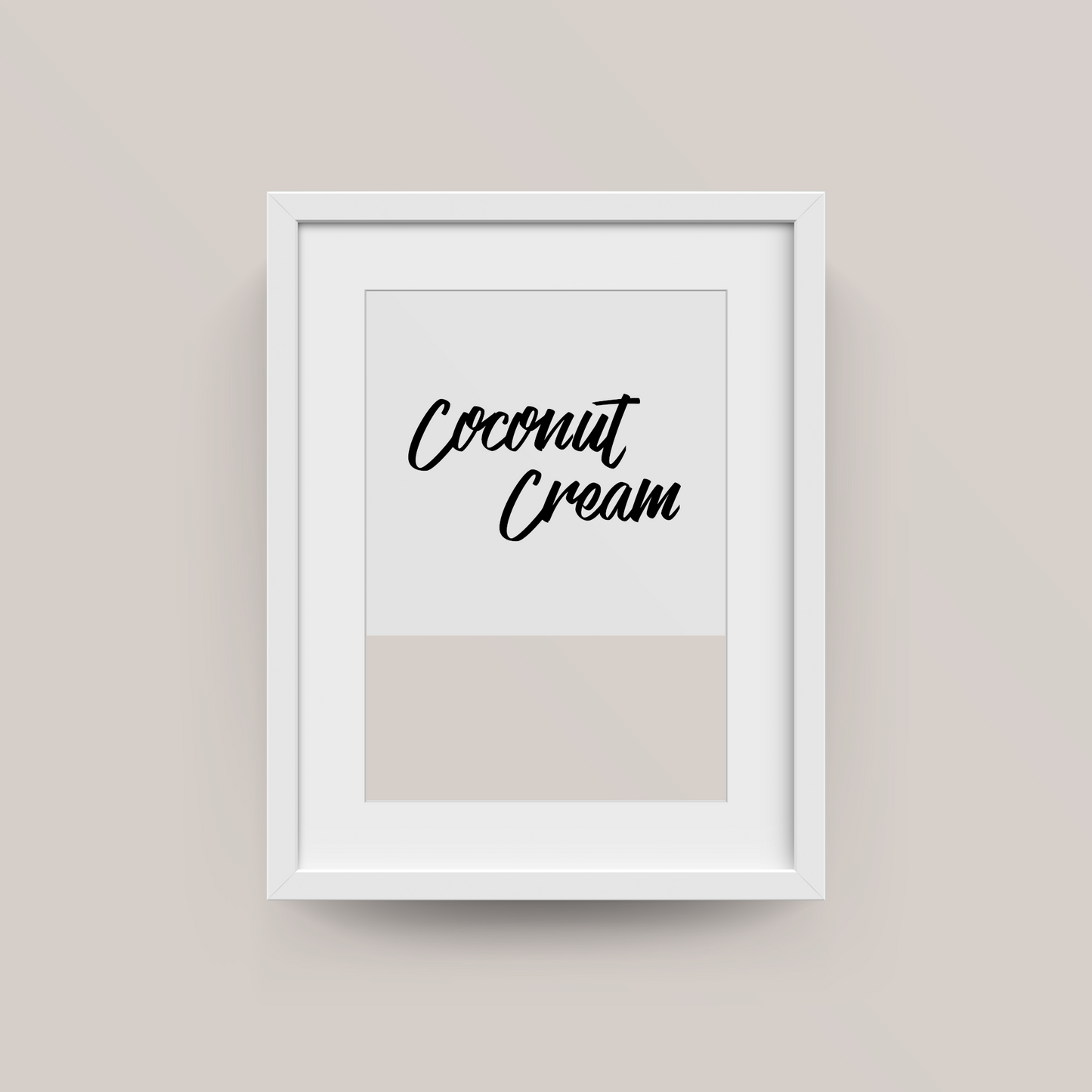 Coconut Cream - No.16 - Weiches Beige