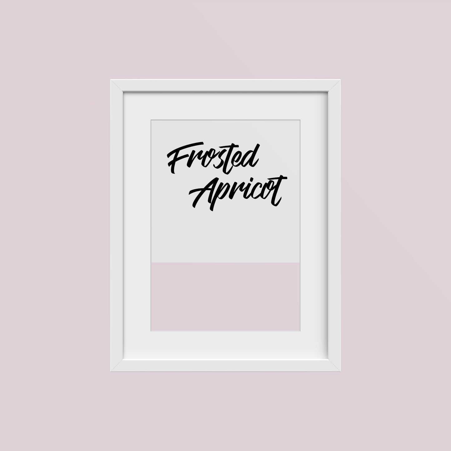 Frosted Apricot - No.22 - Sanftes Rosé