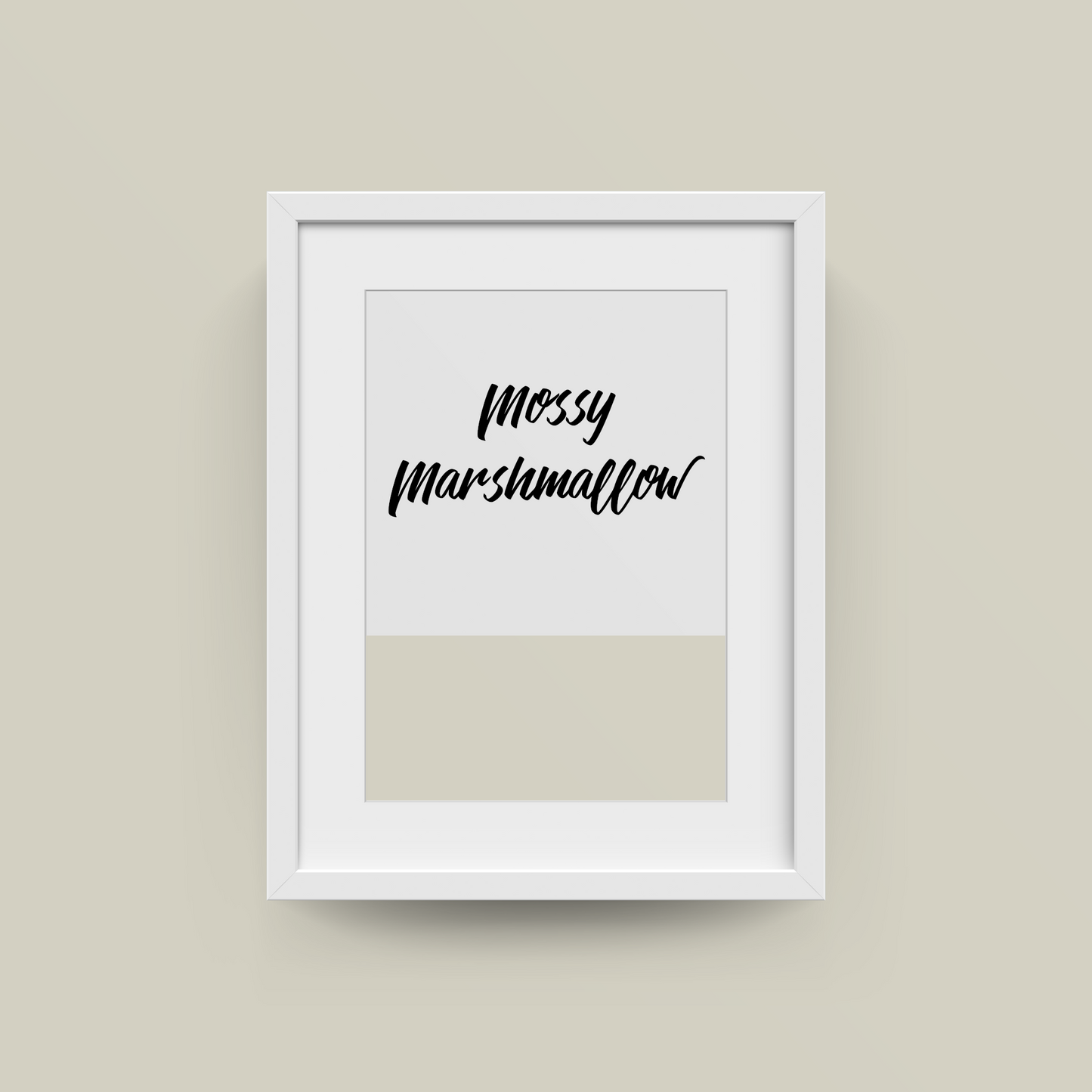Mossy Marshmallow - No.34 - Weiches Graugrün