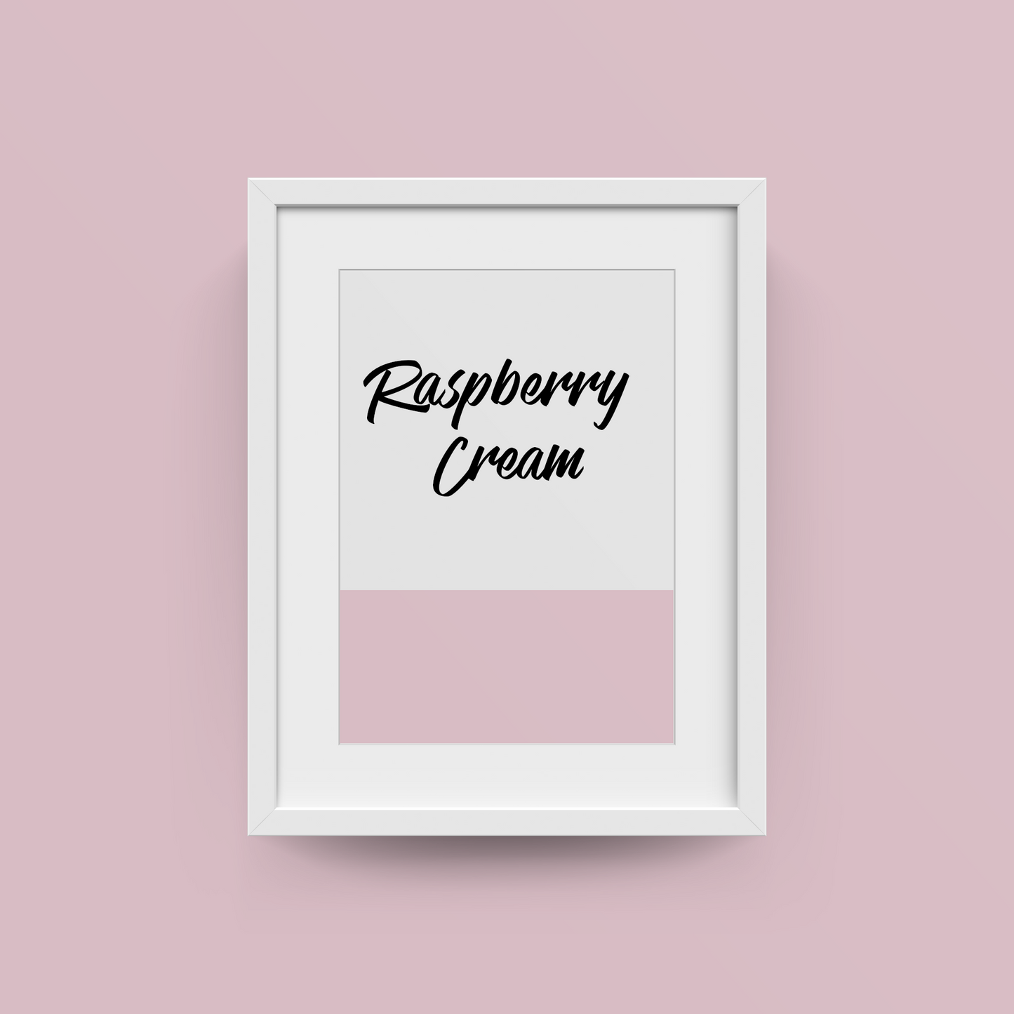 Raspberry Cream - No.40 - Zartes Rosa