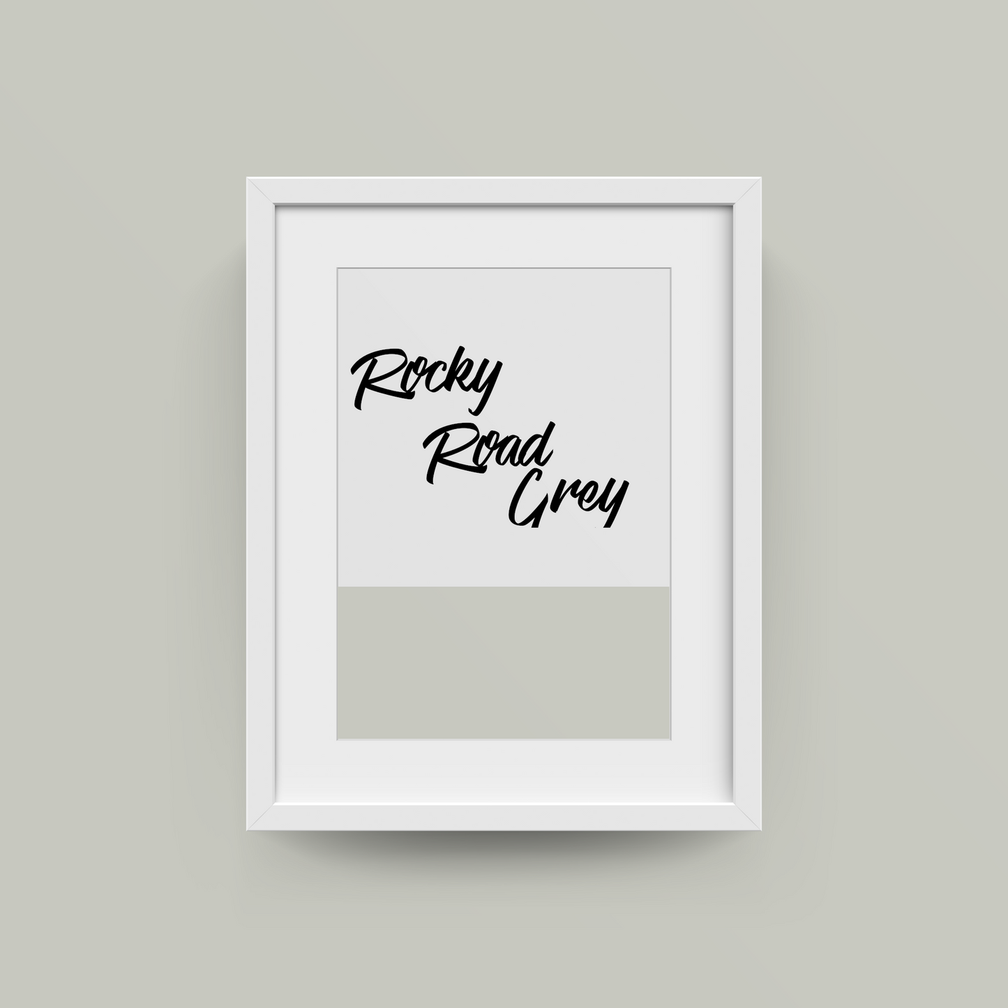 Rocky Road Gray - No.41 - Dezentes Grüngrau