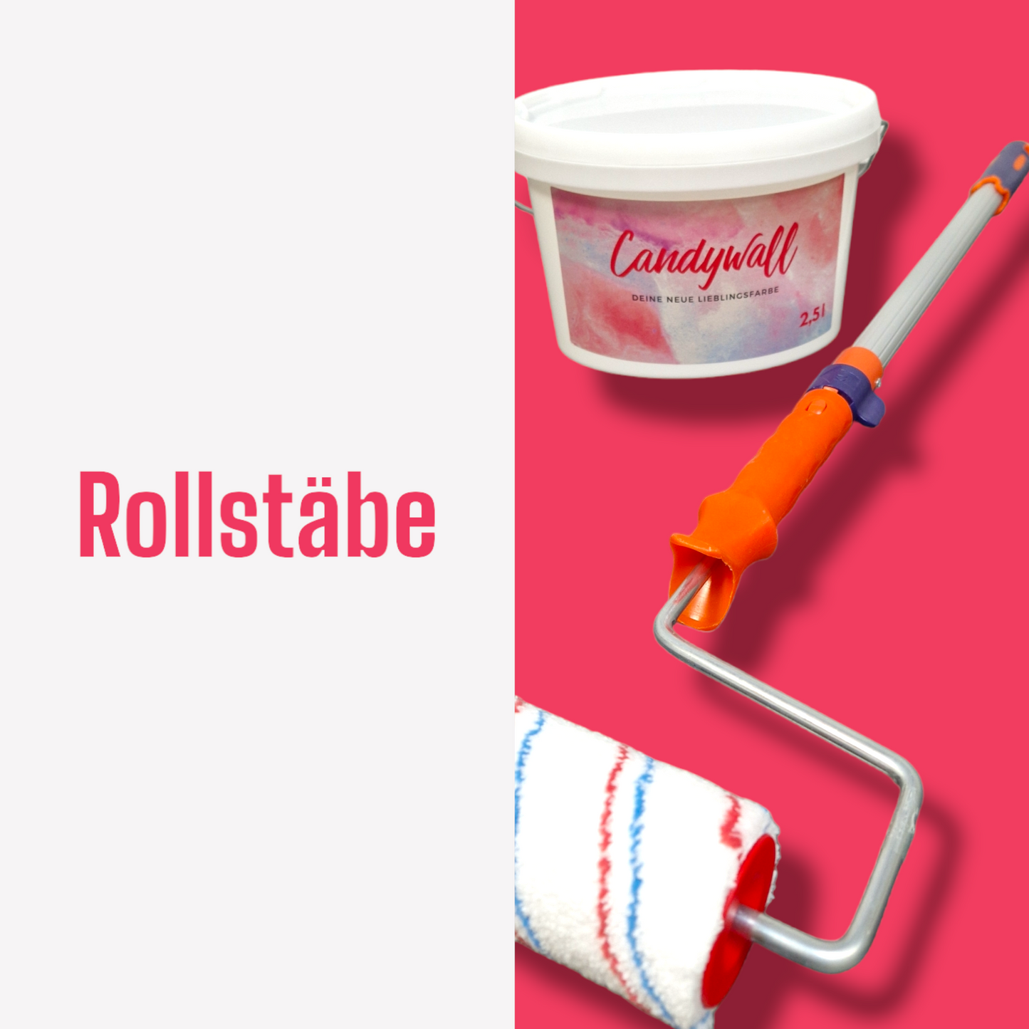 Candywall Rollstäbe