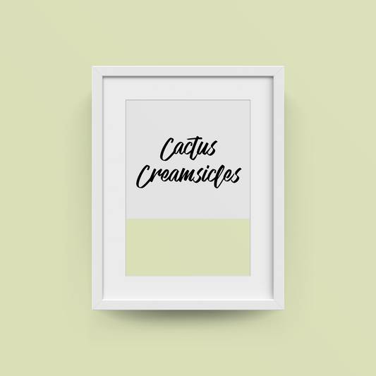 Cactus Creamsicles - No.12 - Gelbliches Grün
