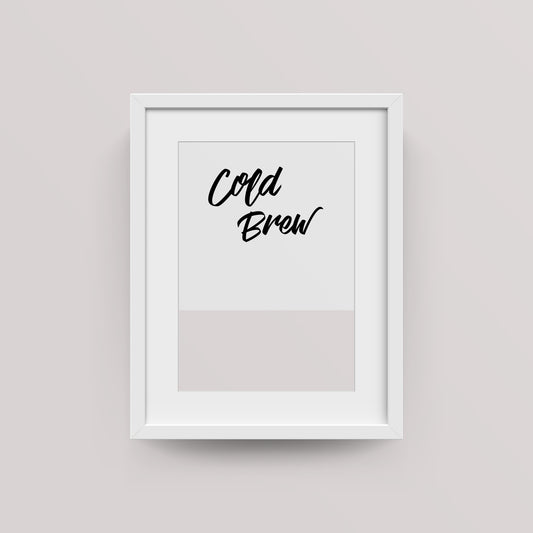 Cold Brew - No.17 - Warmes Beigegrau