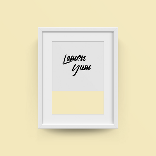 Lemon Yum - No.28 - Lebendiges Gelb