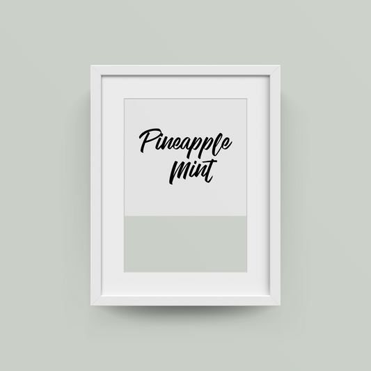 Pineapple Mint - No.38 - Erfrischendes Grün