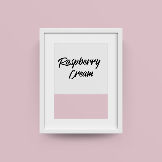 Raspberry Cream - No.40 - Zartes Rosa