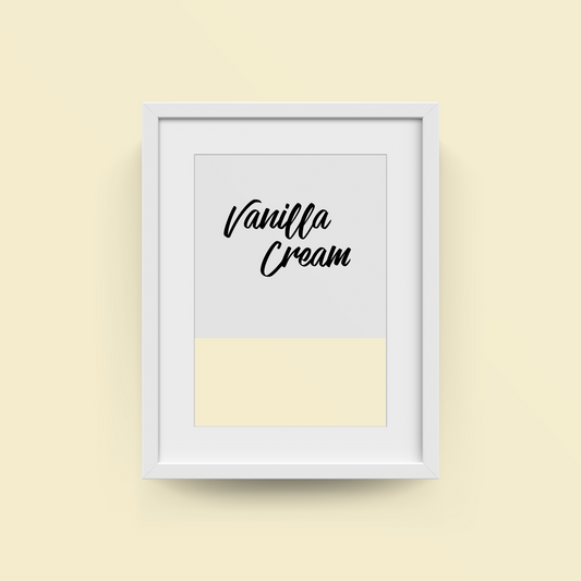 Vanilla Cream - No.47 - Weiches Creme